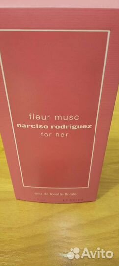 Narciso rodriguez fleur musc 100 мл