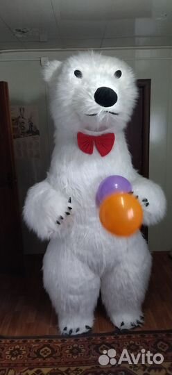 Белый мишка поздравление