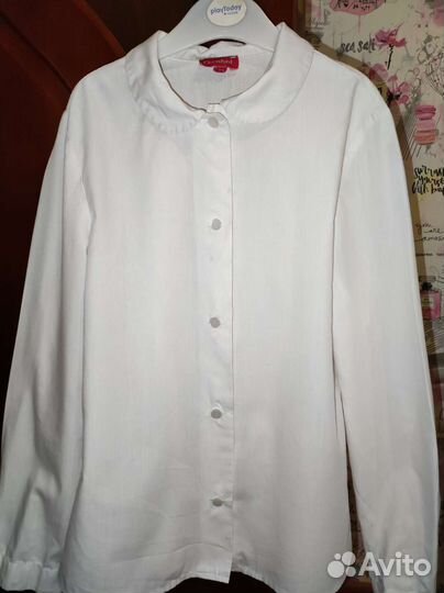 Блуза, школьная форма для девочки 152