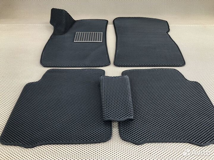 Коврики EVA (ева) Hyundai Santa Fe 1 + подпятник