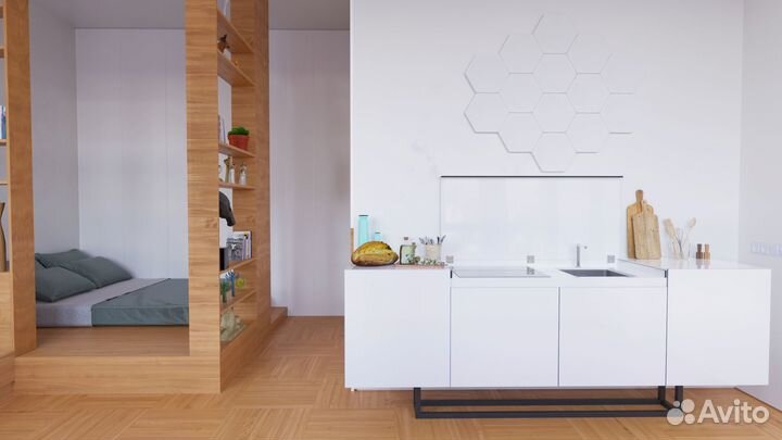 3d визуализация интерьера