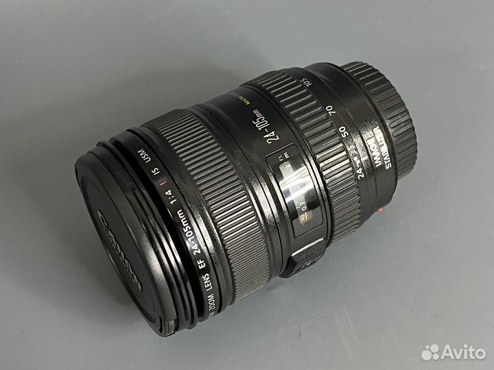 Canon 24-105mm Царапины на линзе