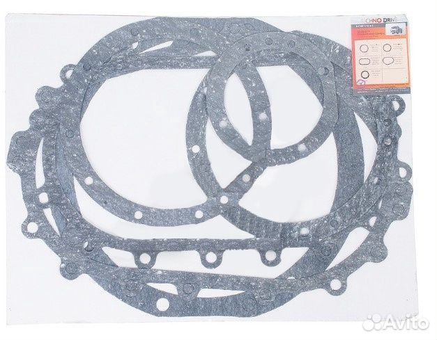 Ремкомплект прокладок среднего моста евро2/паронит