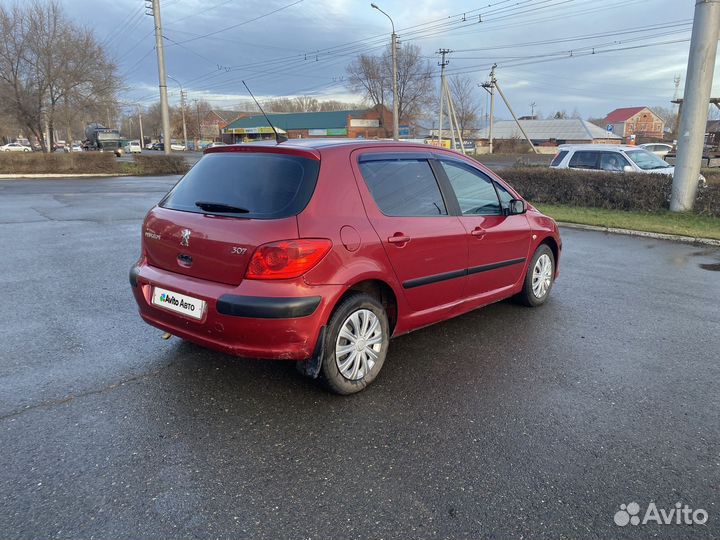 Peugeot 307 1.6 AT, 2006, 250 000 км