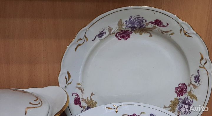 Столовый сервиз барановский фарфоровый завод СССР