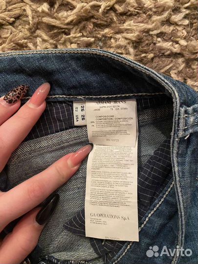 Джинсы женские armani оригинал