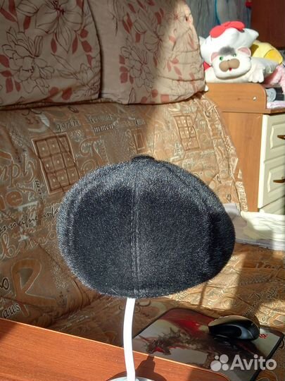 Кепка, шапка мужская меховая с ушами