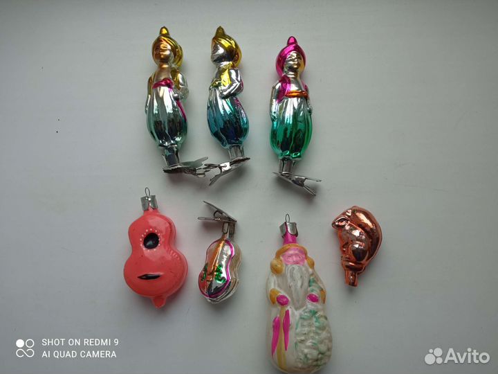 Елочные игрушки СССР очень редкие