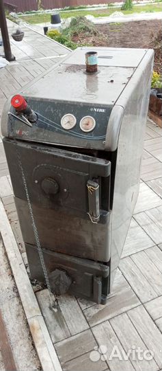 Твердотопливный котел