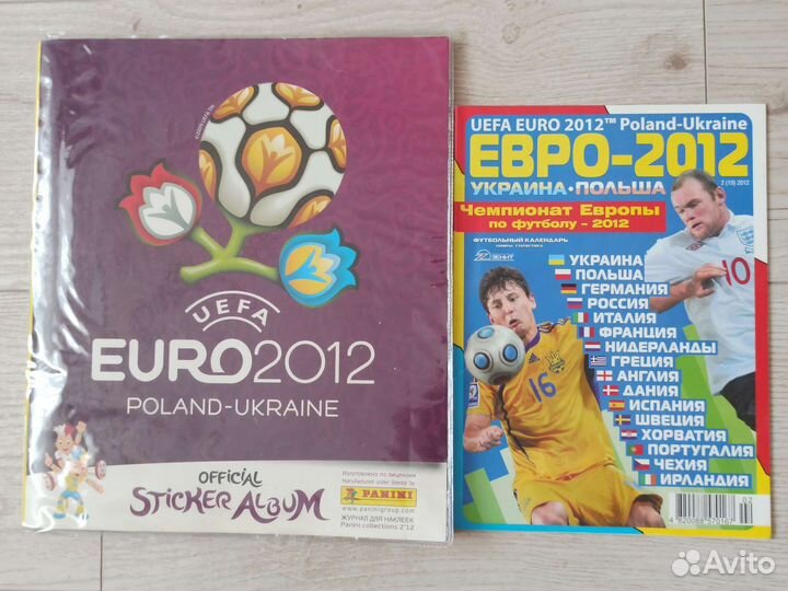 Журналы panini uefa 2012/13, полные