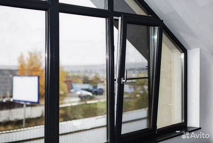 Пластиковые окна окрашенные в массе – ART