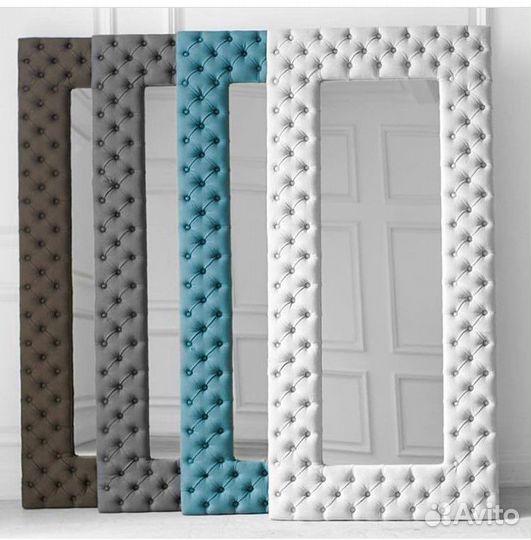 Зеркало в каретной стяжке