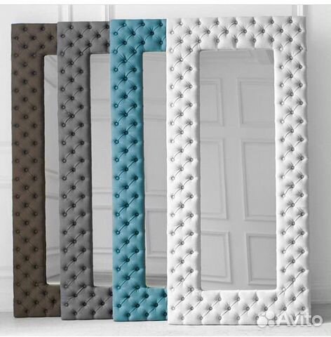 Зеркало в каретной стяжке