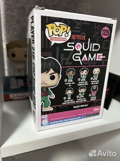 Игра в кальмара. squid game funko pop фигурка