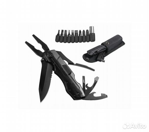 Мультитул RoadLike PL94H 6 в 1 черный