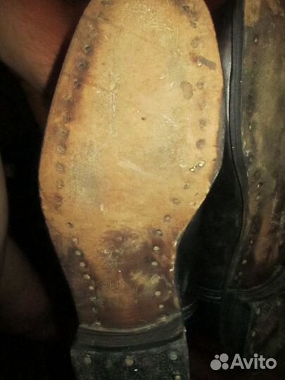Сапоги хромовые 44 размера.отличные