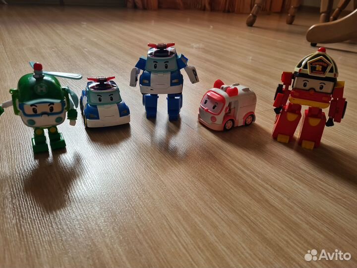 Робокар поли герои трансформеры