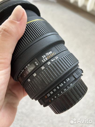 Объектив sigma 24-70