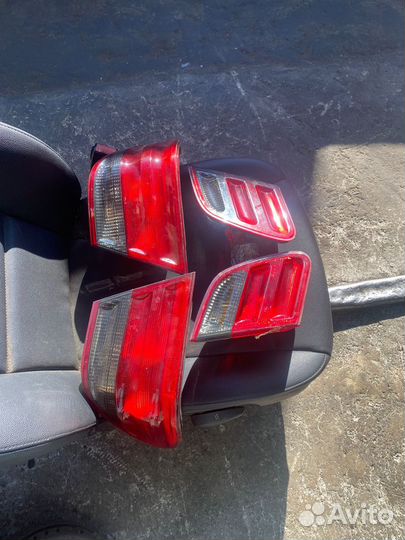 Задние стопы на mercedes 210