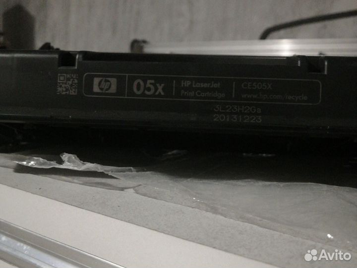 Картридж лазерный hp 05x ce505x
