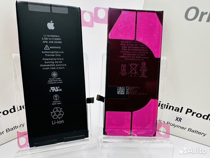 Аккумуляторы iPhone XR оригинал