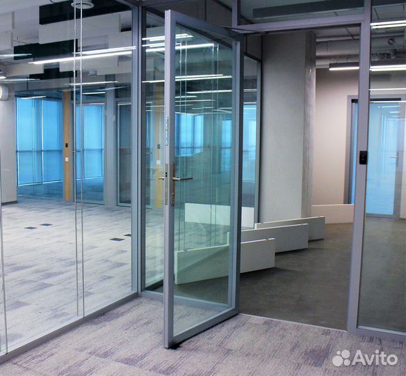 Стеклянные двери в офис и квартиру
