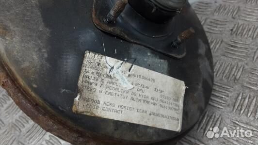 Вакуумный усилитель тормозов peugeot 406 (3ST13KT0