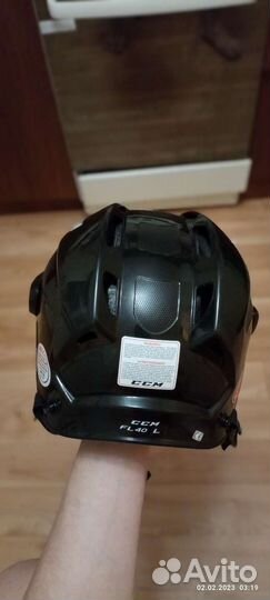 Шлем хоккейный с визором