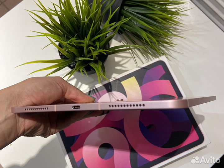 Apple iPad Air 4 64gb с сим rose акб 94