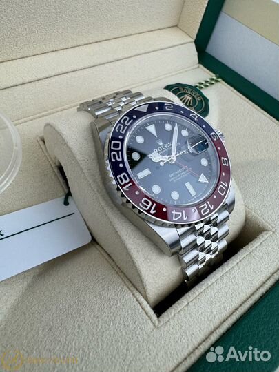 Rolex GMT-Master II Pepsi 40 mm 126710blro Jubilee