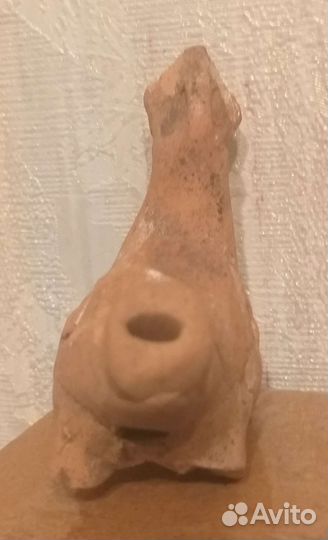 Старинная глиняная свистулька