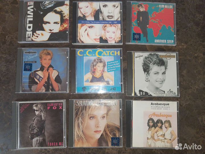 CD K.Wilde, CCCatch, S.Fox Первые прессы