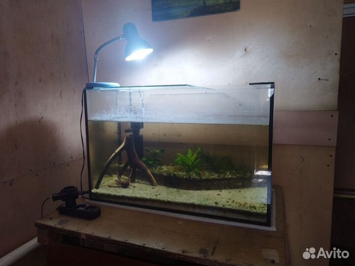 Аквариумы разного объёма б/у