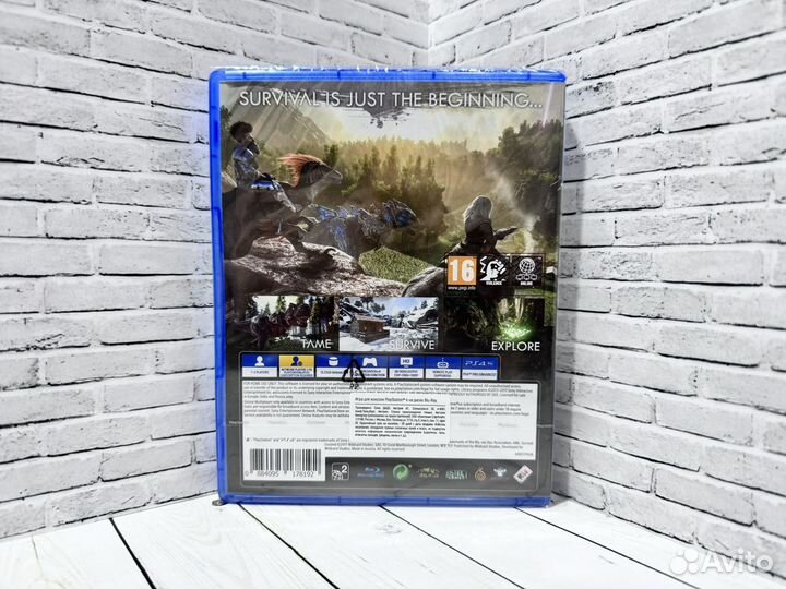 Ark Survival Evolved (Новый диск) PS4