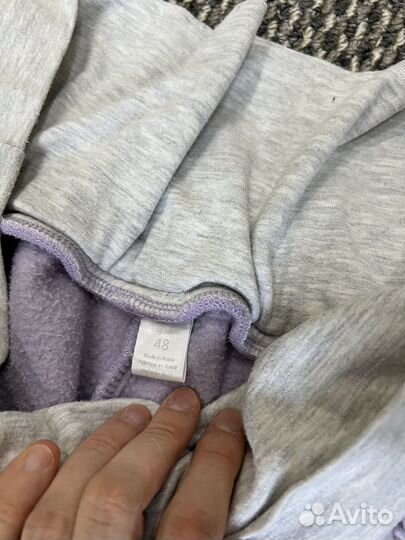 Теплый костюм с начесом для беременных 46-48