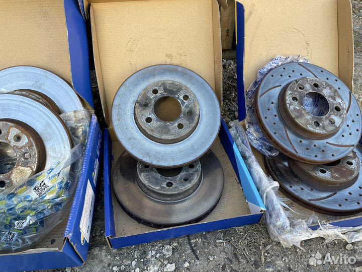 Тормозные диски на hyundai solaris 2