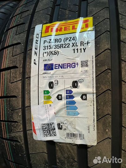 Pirelli P Zero 315/35 R22 111Y