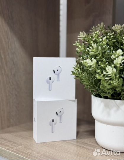 Наушники apple airpods 4 с шумоподавлением