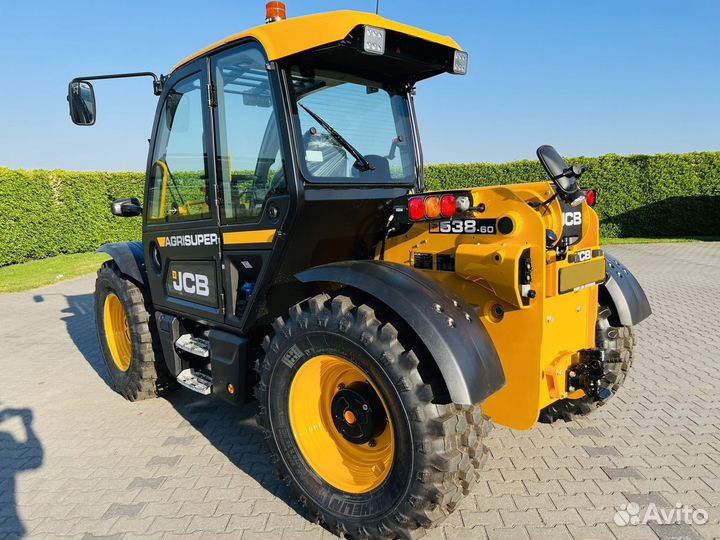 Телескопический погрузчик JCB 538-60 Agri Super, 2023