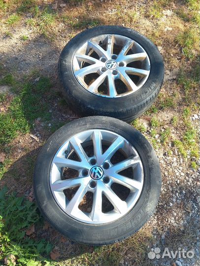 Колеса на volkswagen 205/55/16