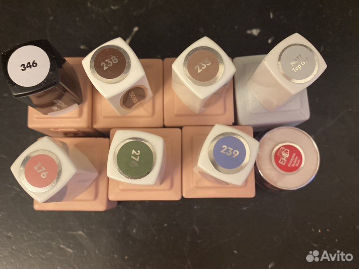 Гель лак emi 8шт