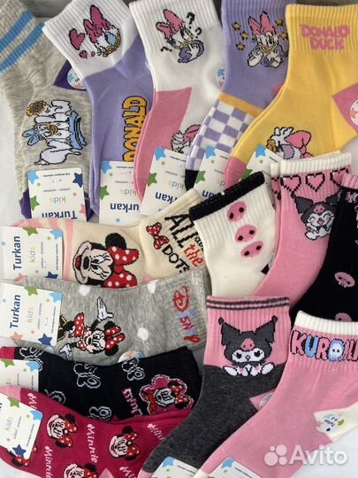 Носочки детские и подростковые