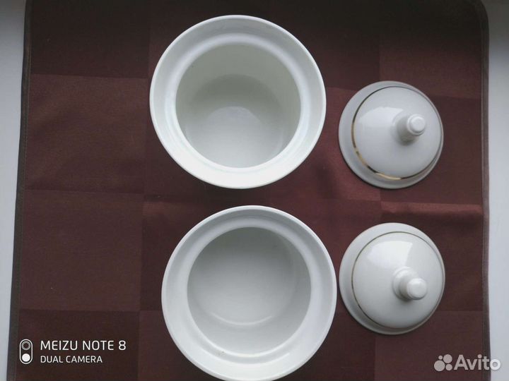 Сахарницы СССР Хайтинский фарфор