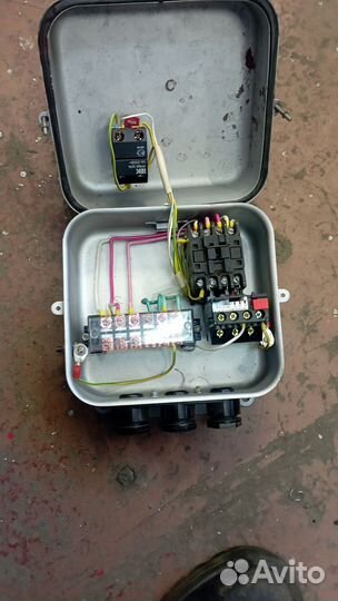 Блок пуска эл.двигателя 380-220