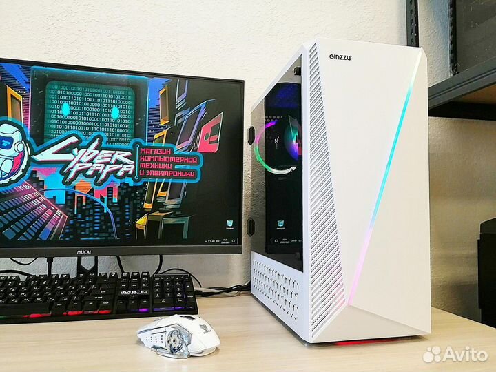 Игровой пк intel core i7 12700/ GeForce gtx 1660