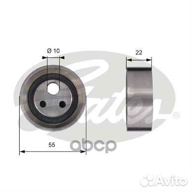 Ролик натяжной ремня грм T41155 Gates