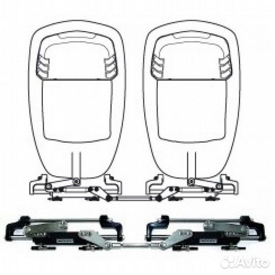 Рычаг рулевой для 2-х UC-128 660-950мм