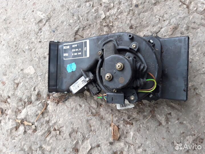 Моторчик отопителя задний BMW X5 E53