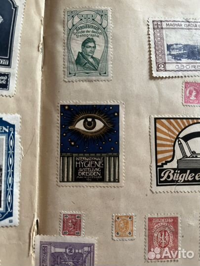 Коллекция Австрийских марок начала 20 века