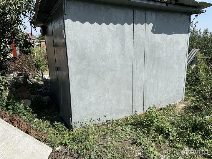 Будка железная утепленная